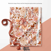Load image into Gallery viewer, Fall Floral Seamless - Camelia - Boho Pink
