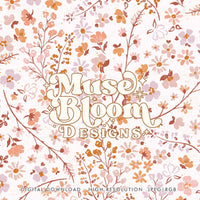 Load image into Gallery viewer, Ditsy Floral Seamless - Sun Collection - Fall
