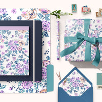 Load image into Gallery viewer, Spring Sumer Floral Seamless - Magali - Blue
