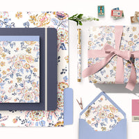 Load image into Gallery viewer, Spring Sumer Floral Seamless - Magali - Periwinkle
