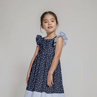 Load image into Gallery viewer, Floral Seamless - Magali Ditsy - Spring Summer - Dark Blue
