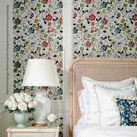 Load image into Gallery viewer, Shamrock Cottage Floral Print Seamless - Blue Clover Floral
