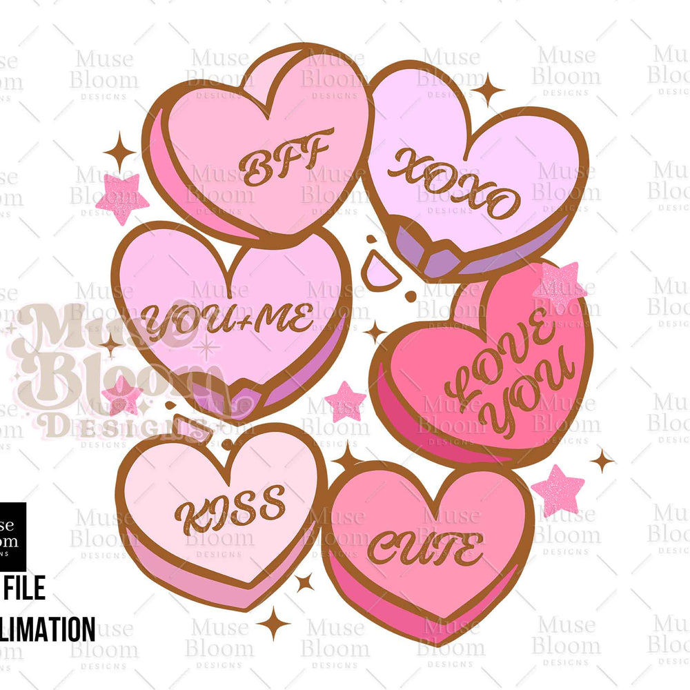 valentines day heart candy png